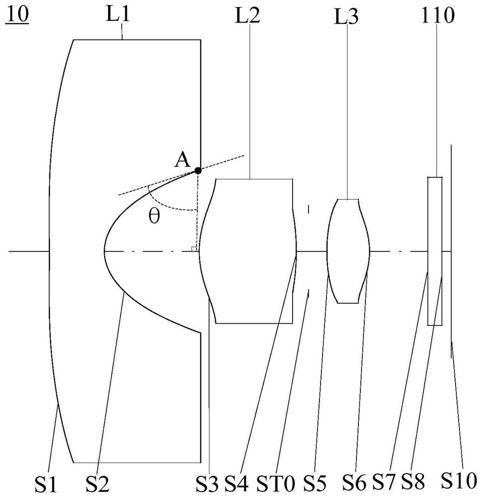 Image capturing lens, recognition module and electronic device