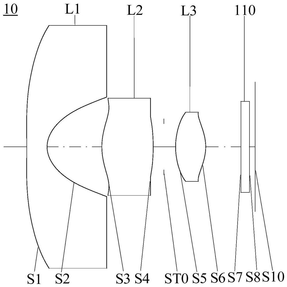 Image capturing lens, recognition module and electronic device