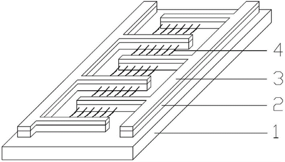 A kind of laterally grown znmgo nanowire solar blind area ultraviolet detector and preparation method thereof