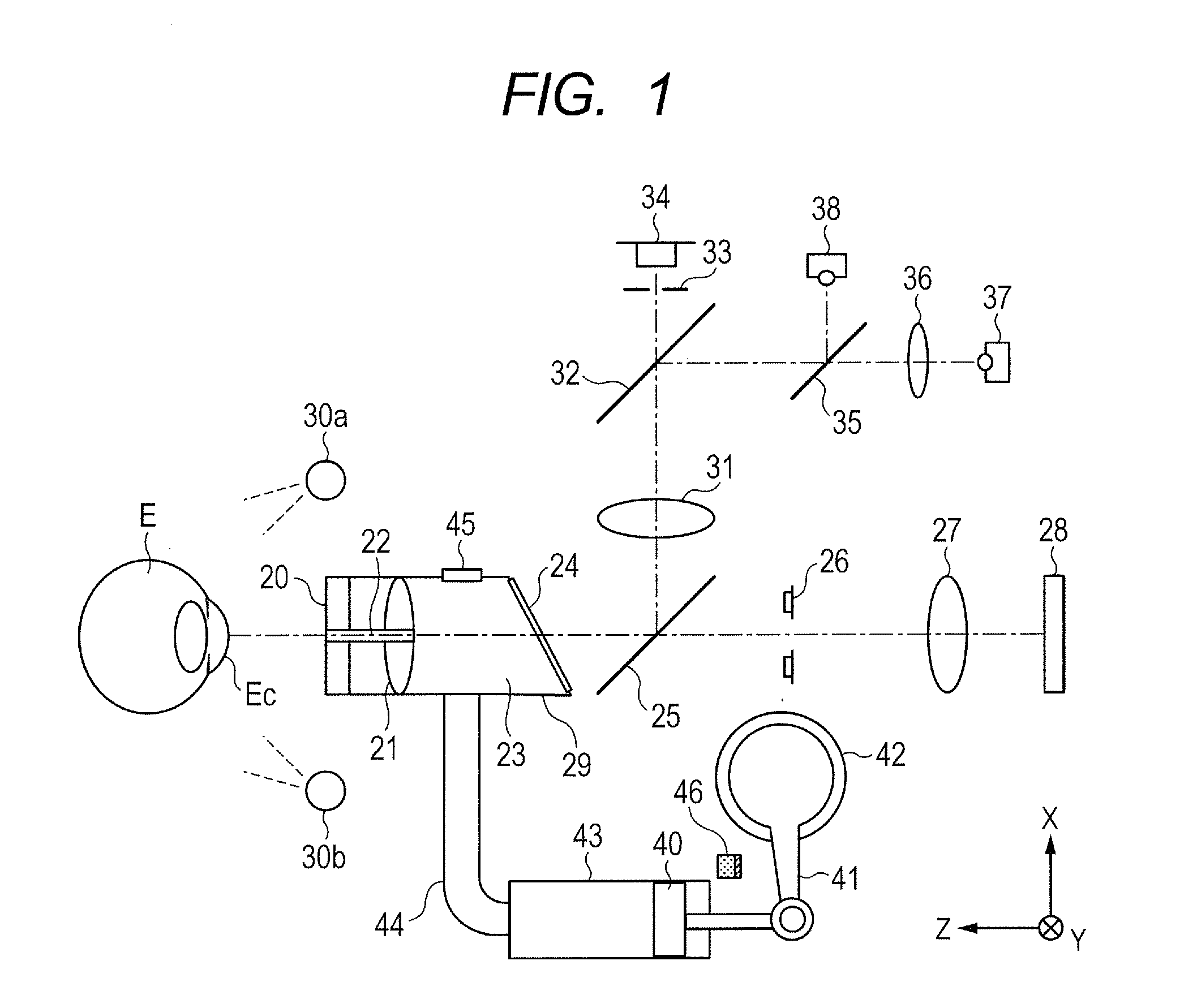 Non-contact tonometer, control method of the same, and program