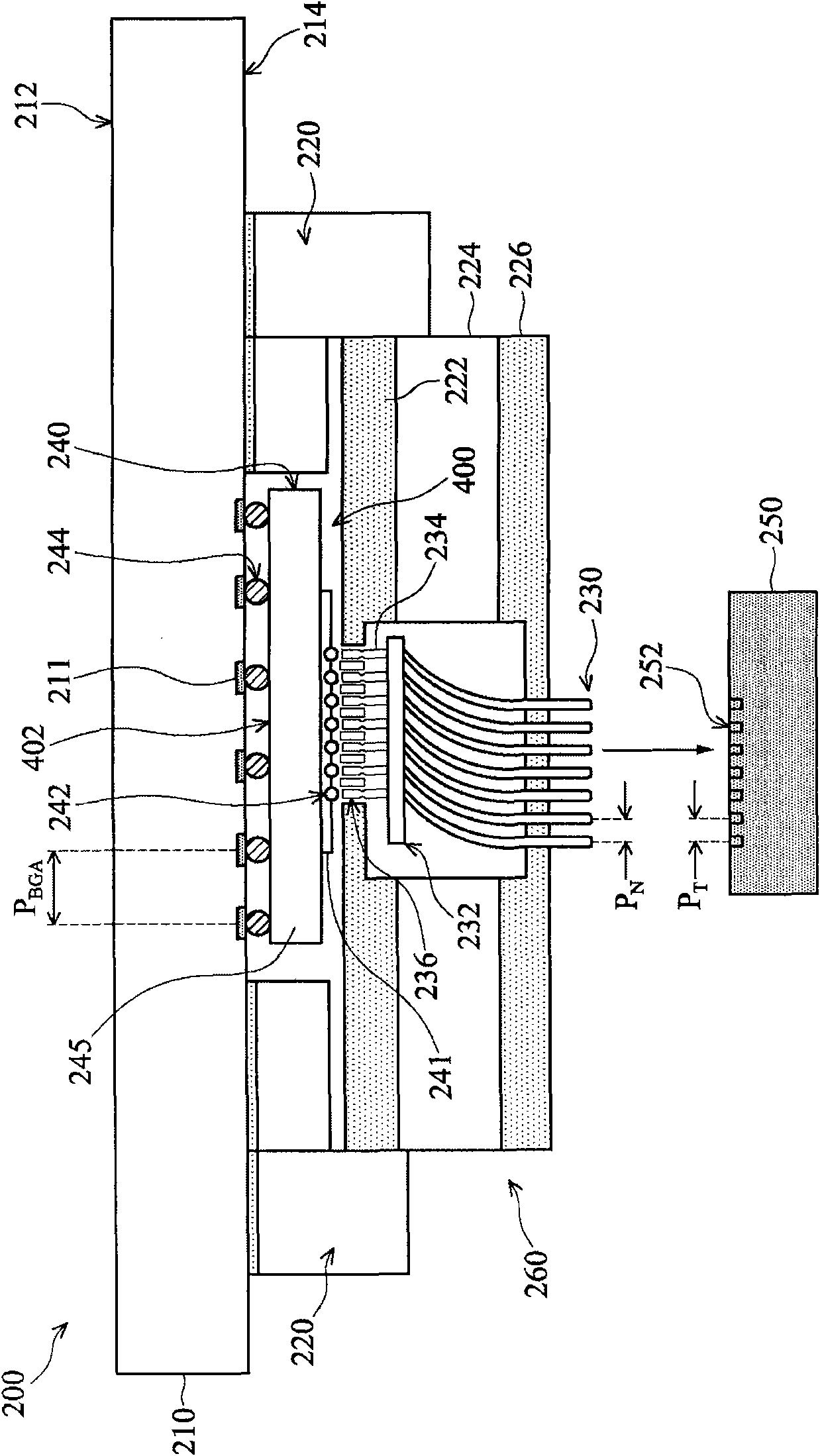 Fabrication method of space transformer for semiconductor test probe card