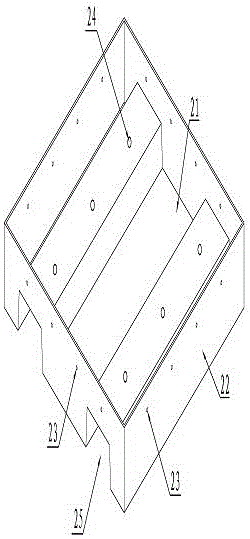 Split combined type flowerpot