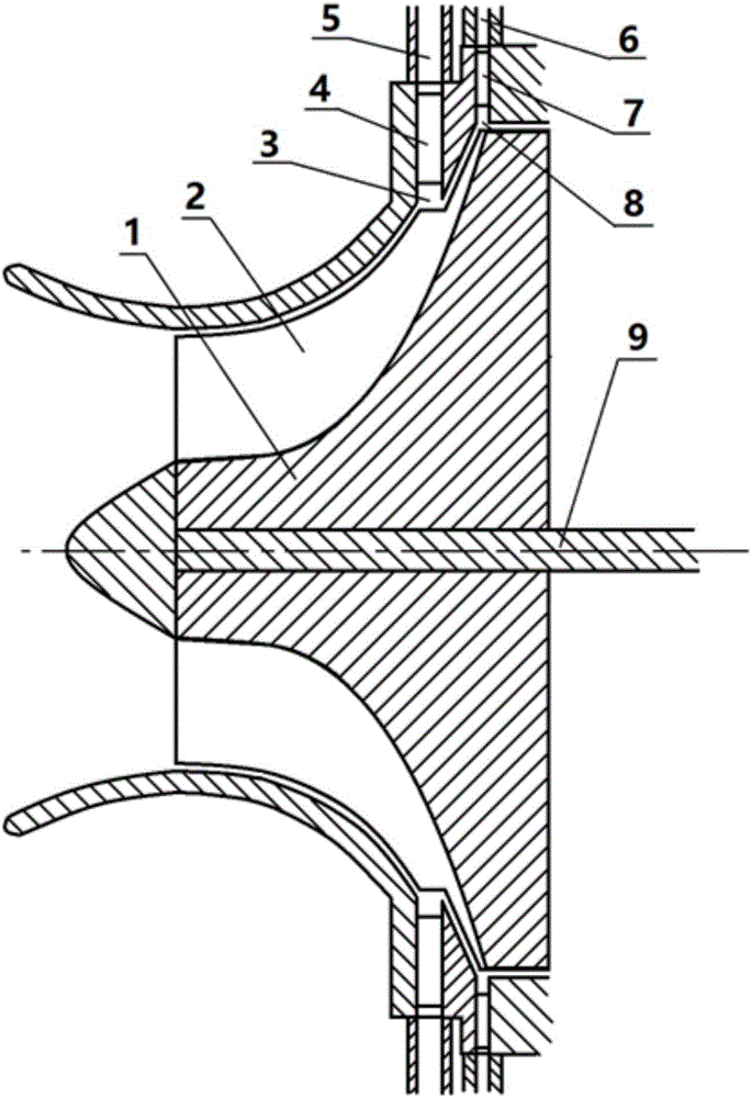 Centrifugal compressor with double pressure ratios