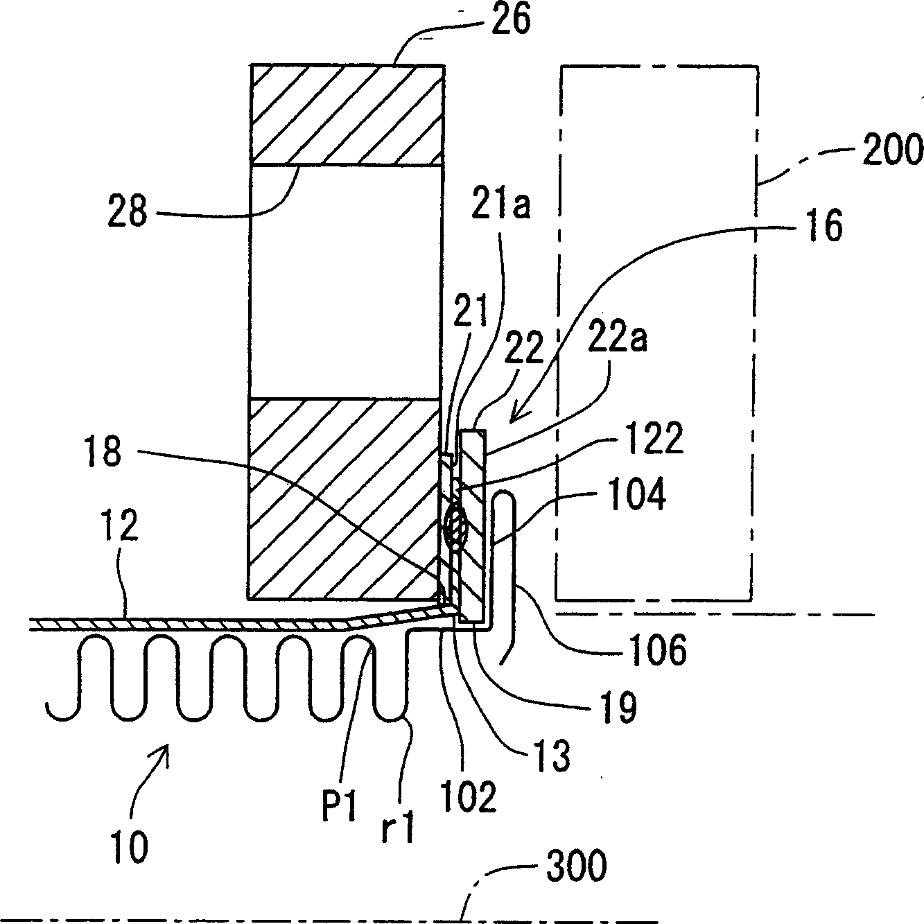 Metal pliable hose