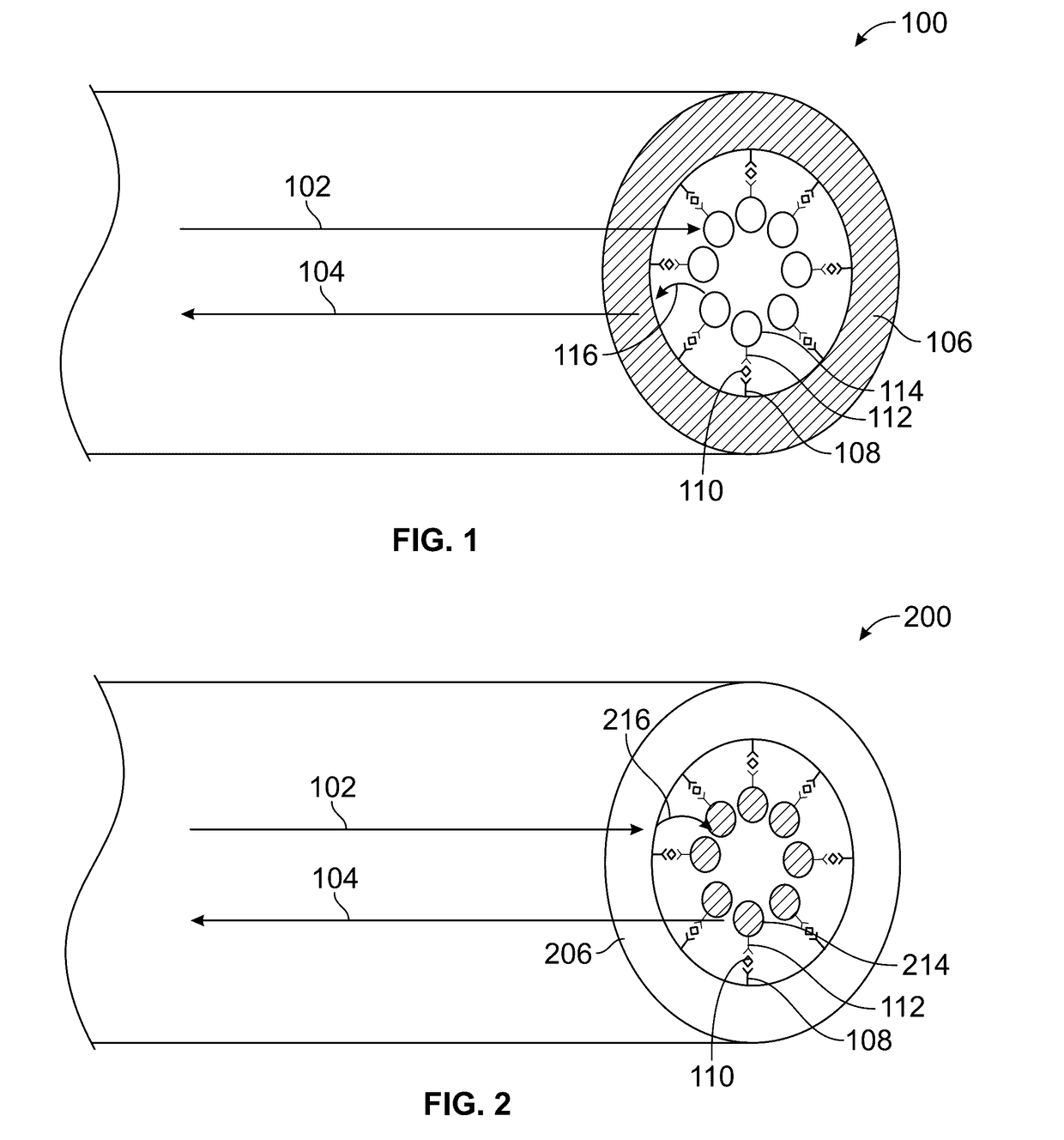 Hollow polymer fiber optic system for single analyte and multiplexed analyte detection