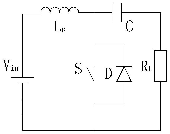 Single-switch half-bridge electric energy converter