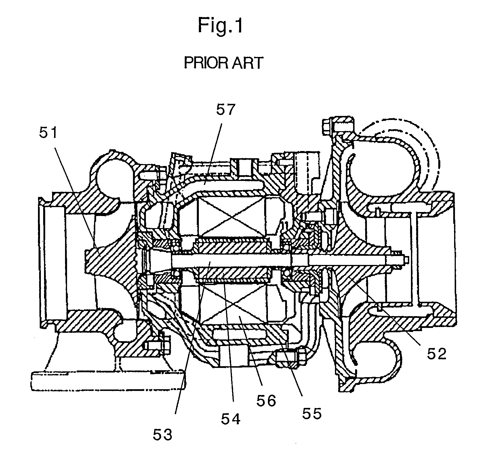 Motor-driven supercharger