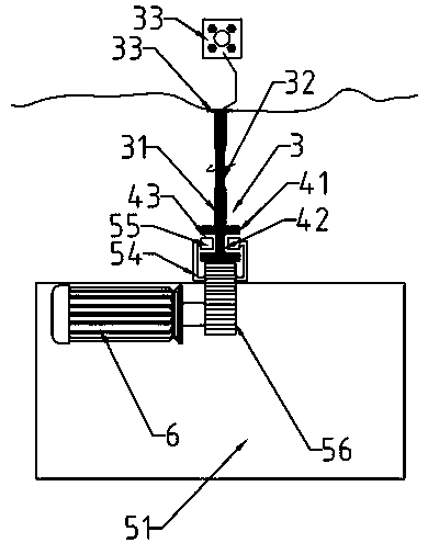 Auxiliary operating platform rack for supporting high and steep side slope and mounting method of auxiliary operating platform rack