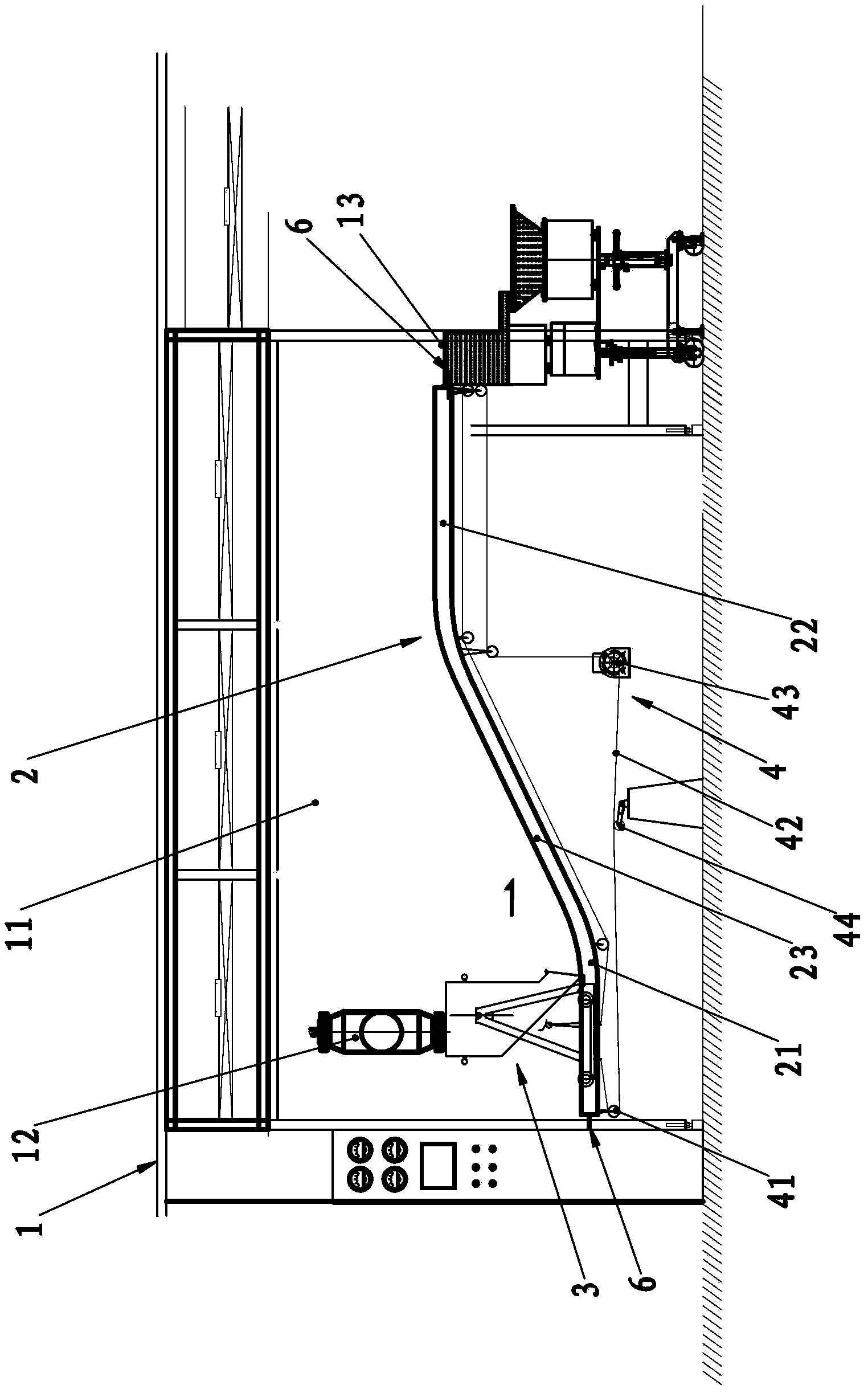 Sterile material transport device