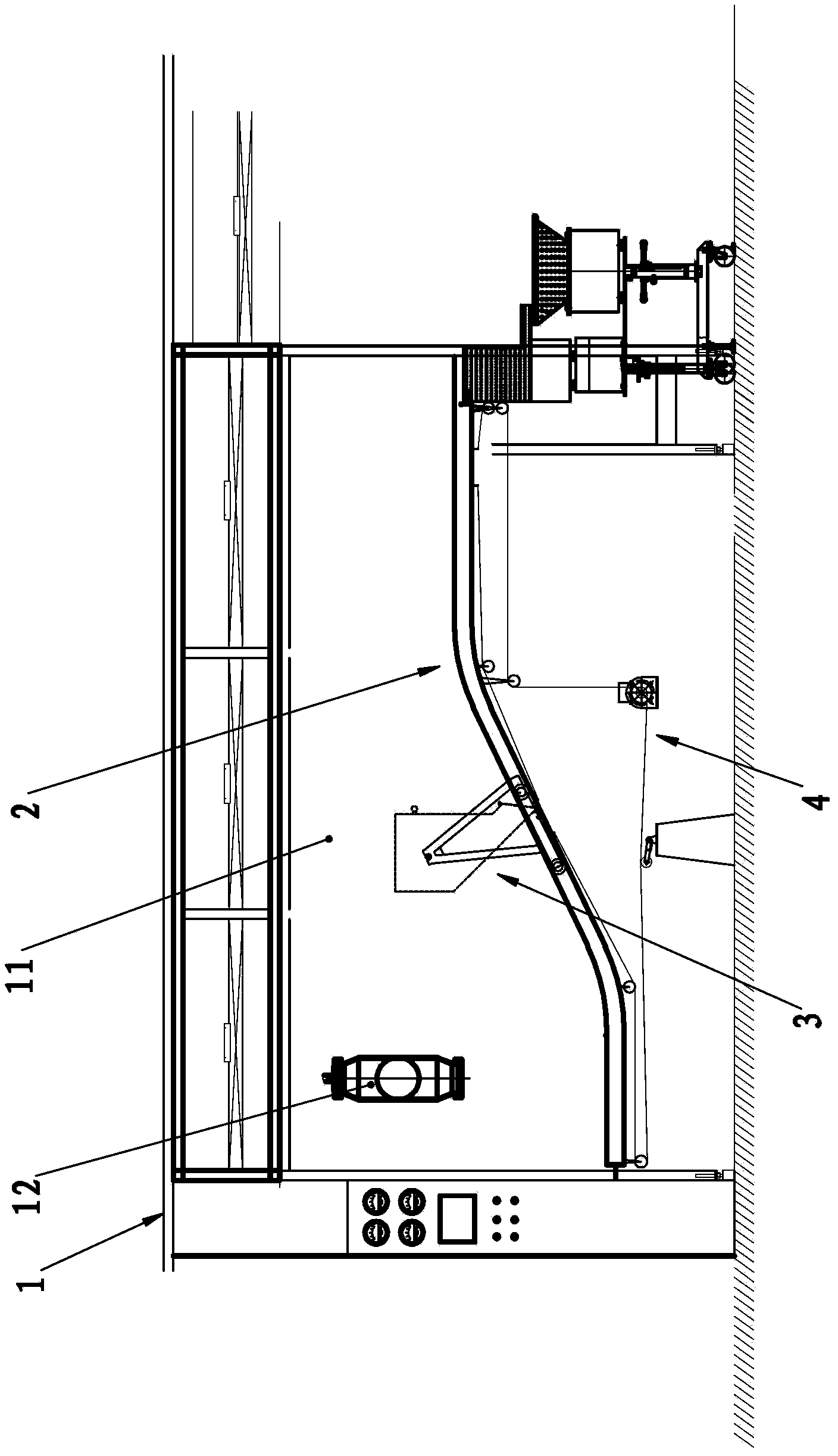 Sterile material transport device