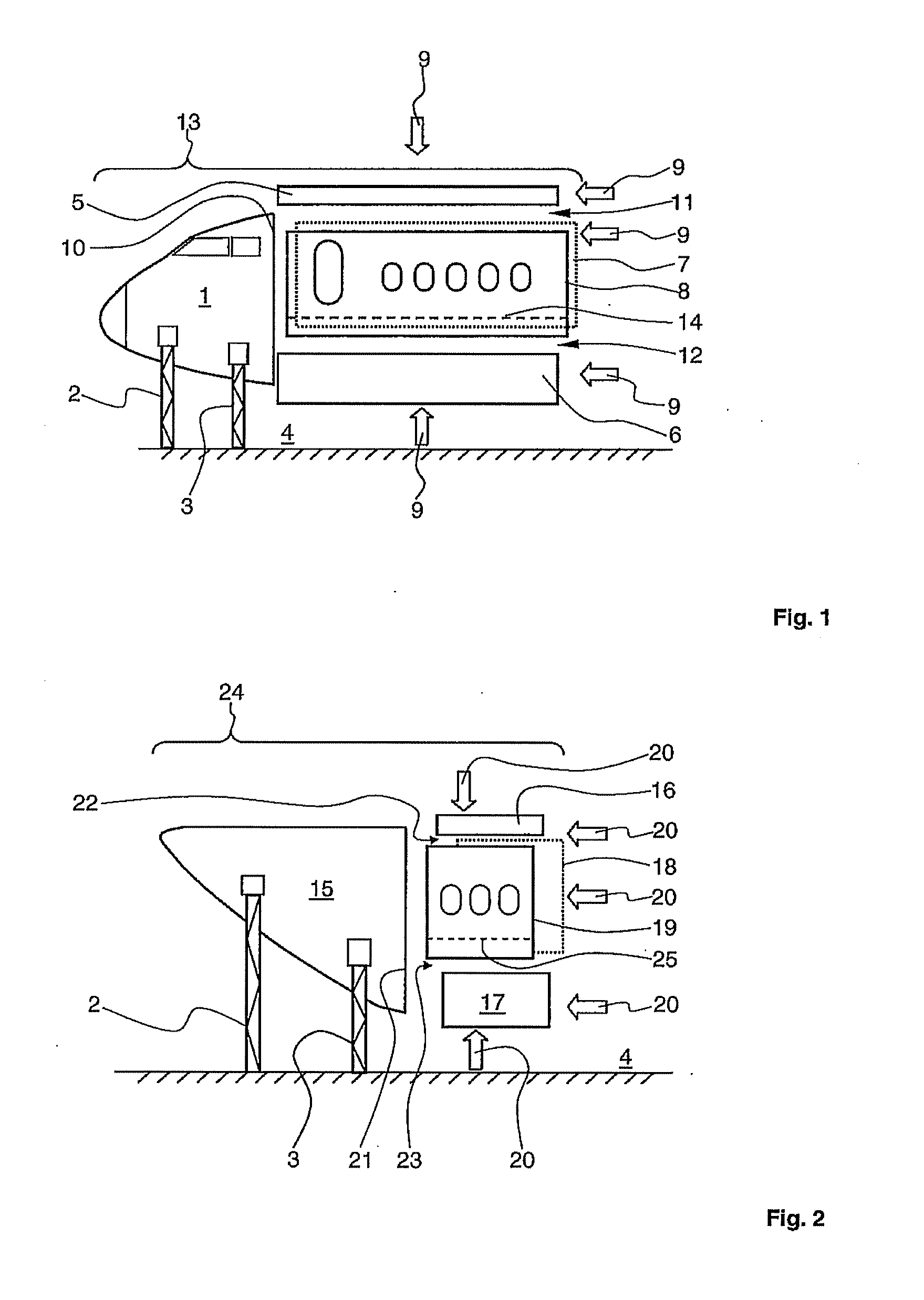 Method and device for producing a fuselage cell of an airplane