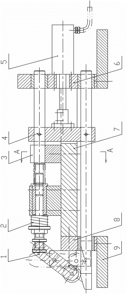 A milling and clamping device for sleeve parts