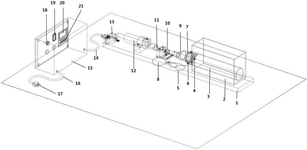 Modeling device for mouse with OSAHS (obstructive sleep apnea hypopnea syndrome)