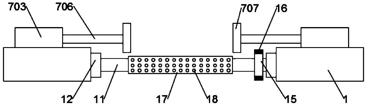 Three-control timing board discharging control system