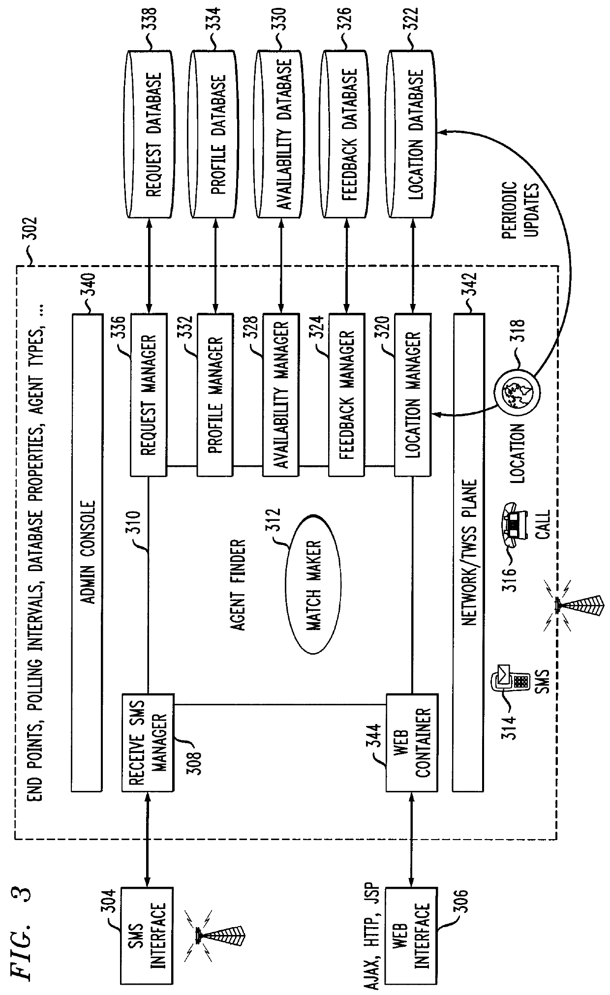 Real-time appointment of enterprise mobile agents in response to customer requests