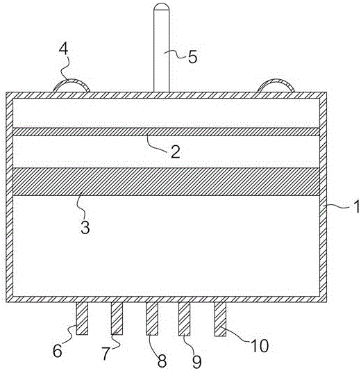 Underground mineral product detector provided with magnetic field intensity detector