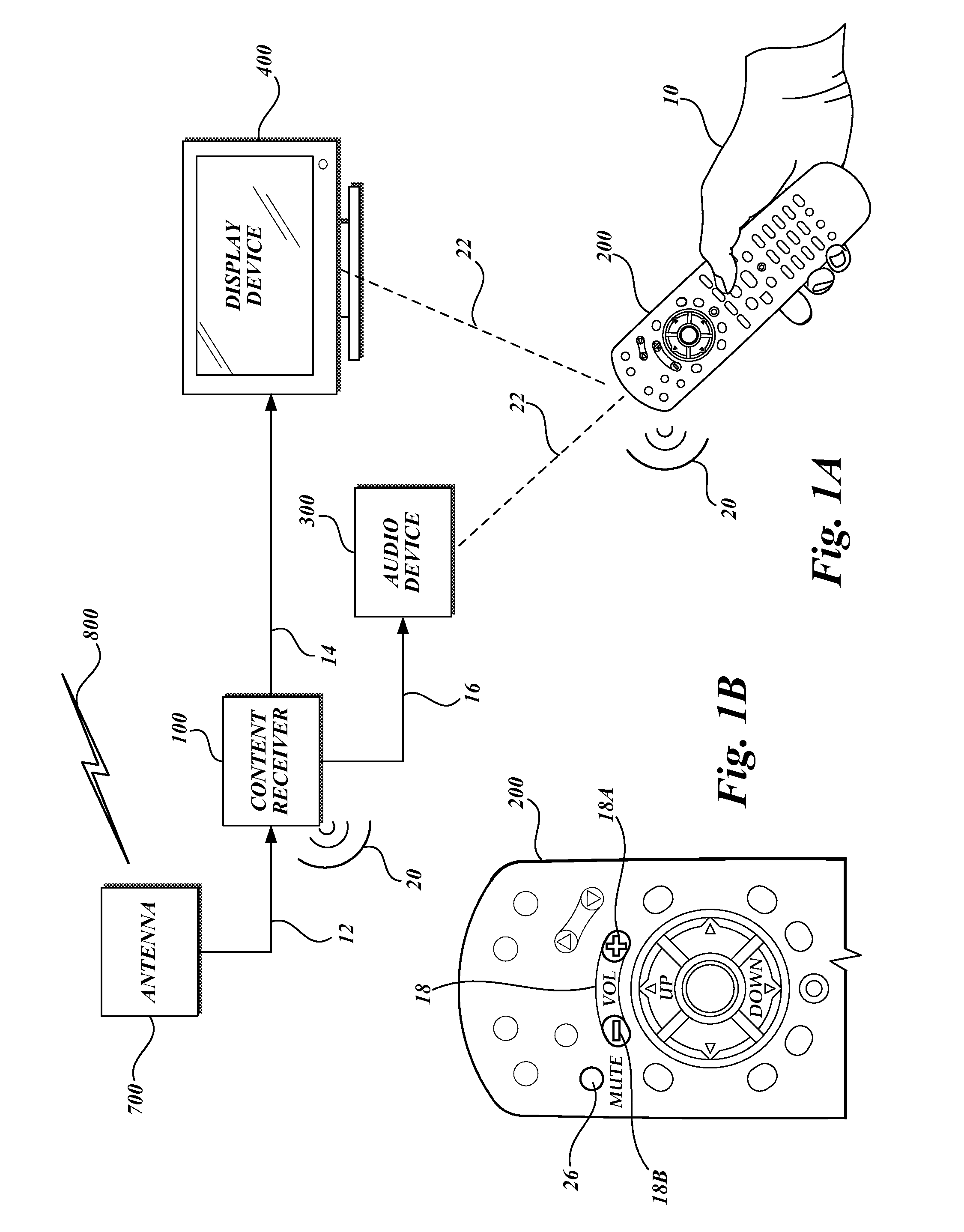 Volume level-based closed-captioning control