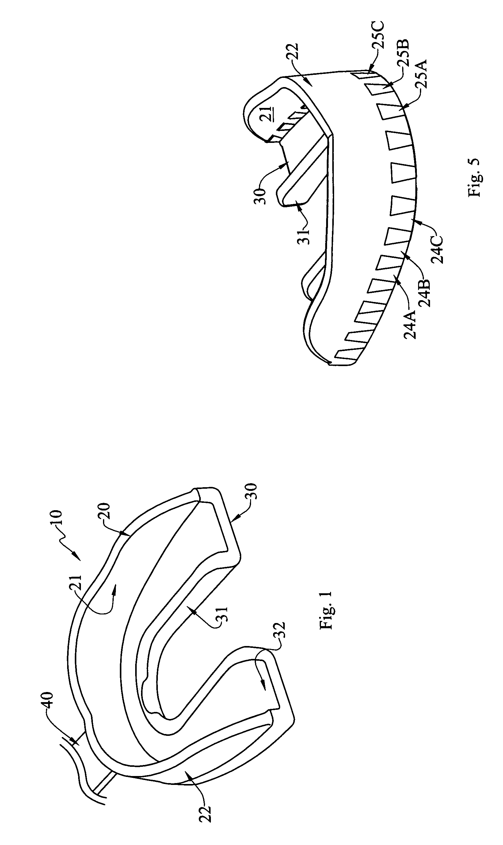 Mouth guard for braces