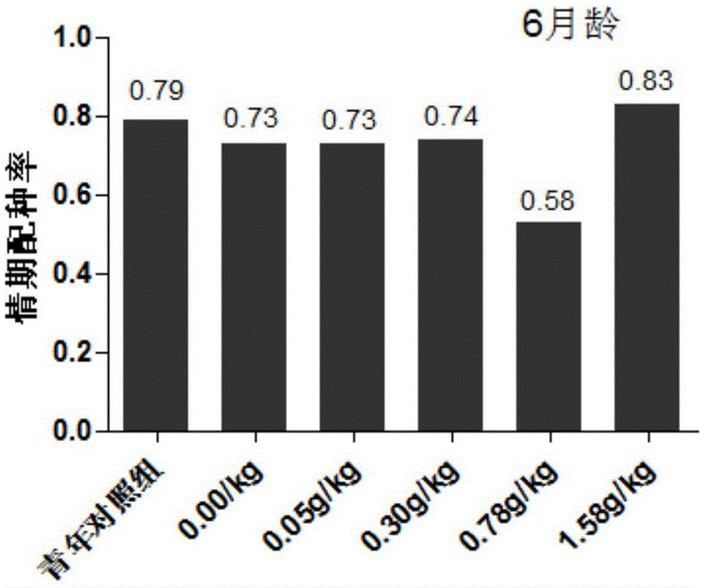 Method for improving fertility of older animals