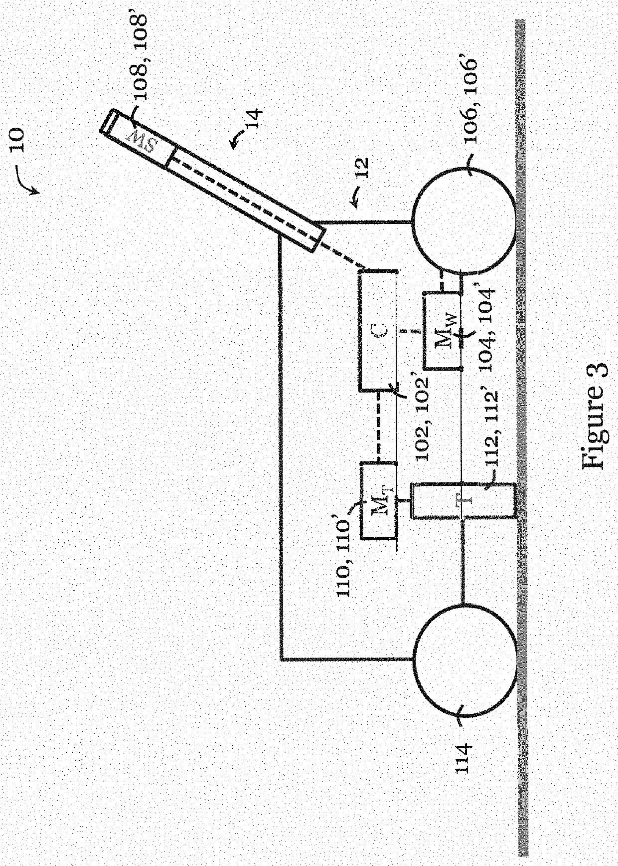 Walk-behind electric gardening device