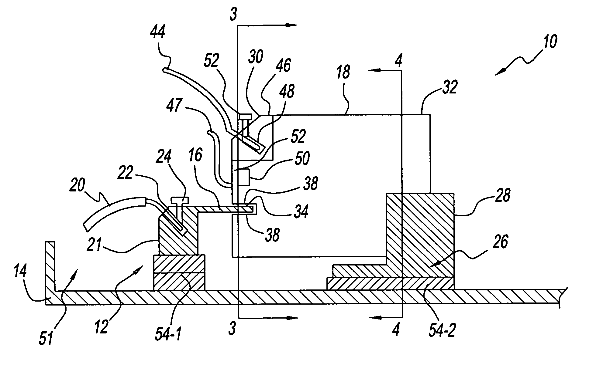 Load center with plug in neutral connections