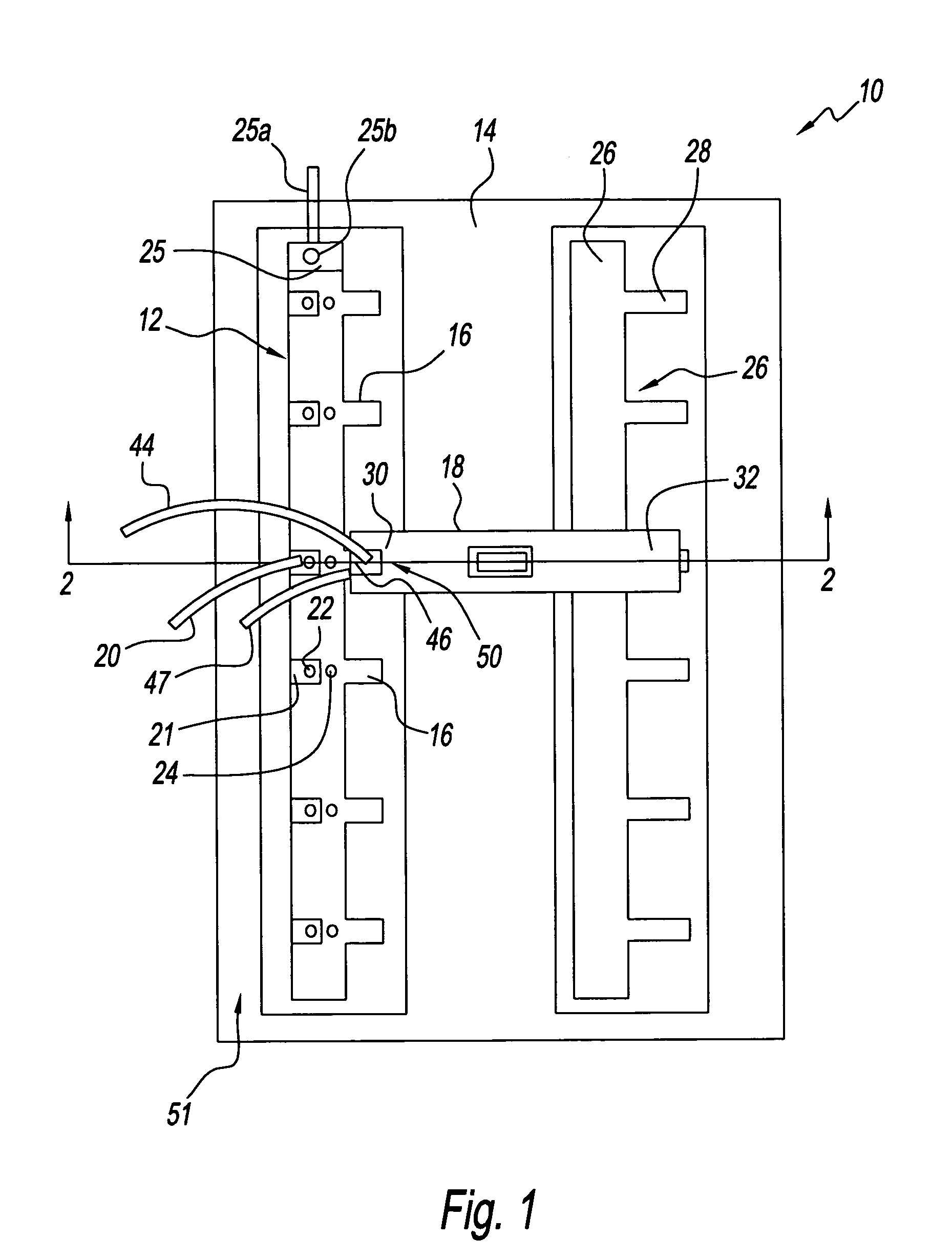 Load center with plug in neutral connections