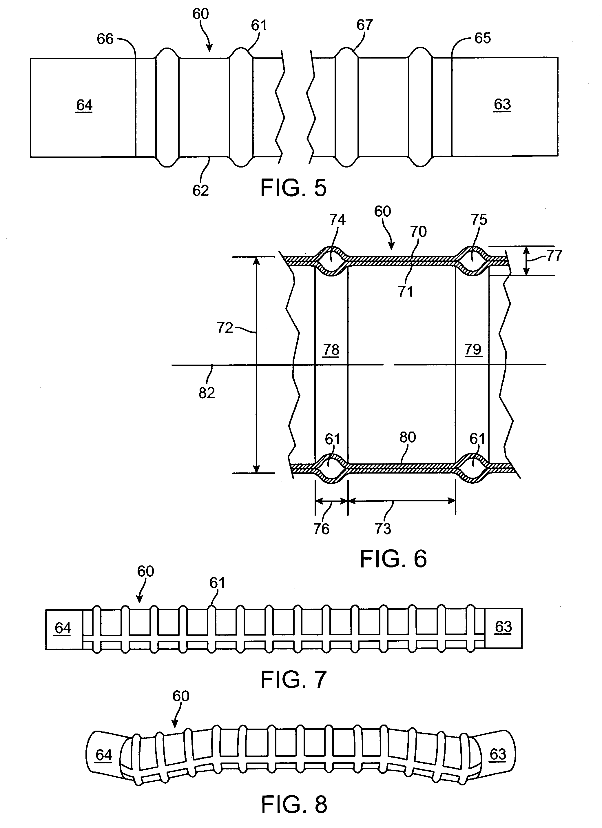 Kink resistant endovascular graft