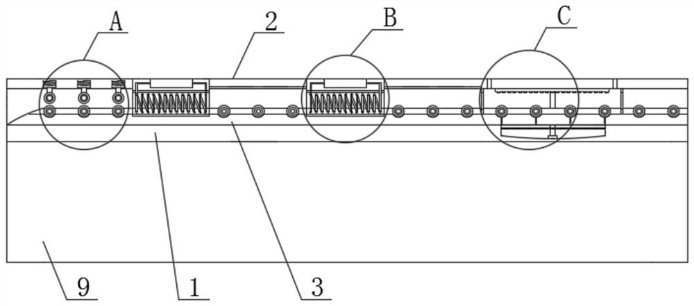 An integrated heat treatment device for seamless steel pipes