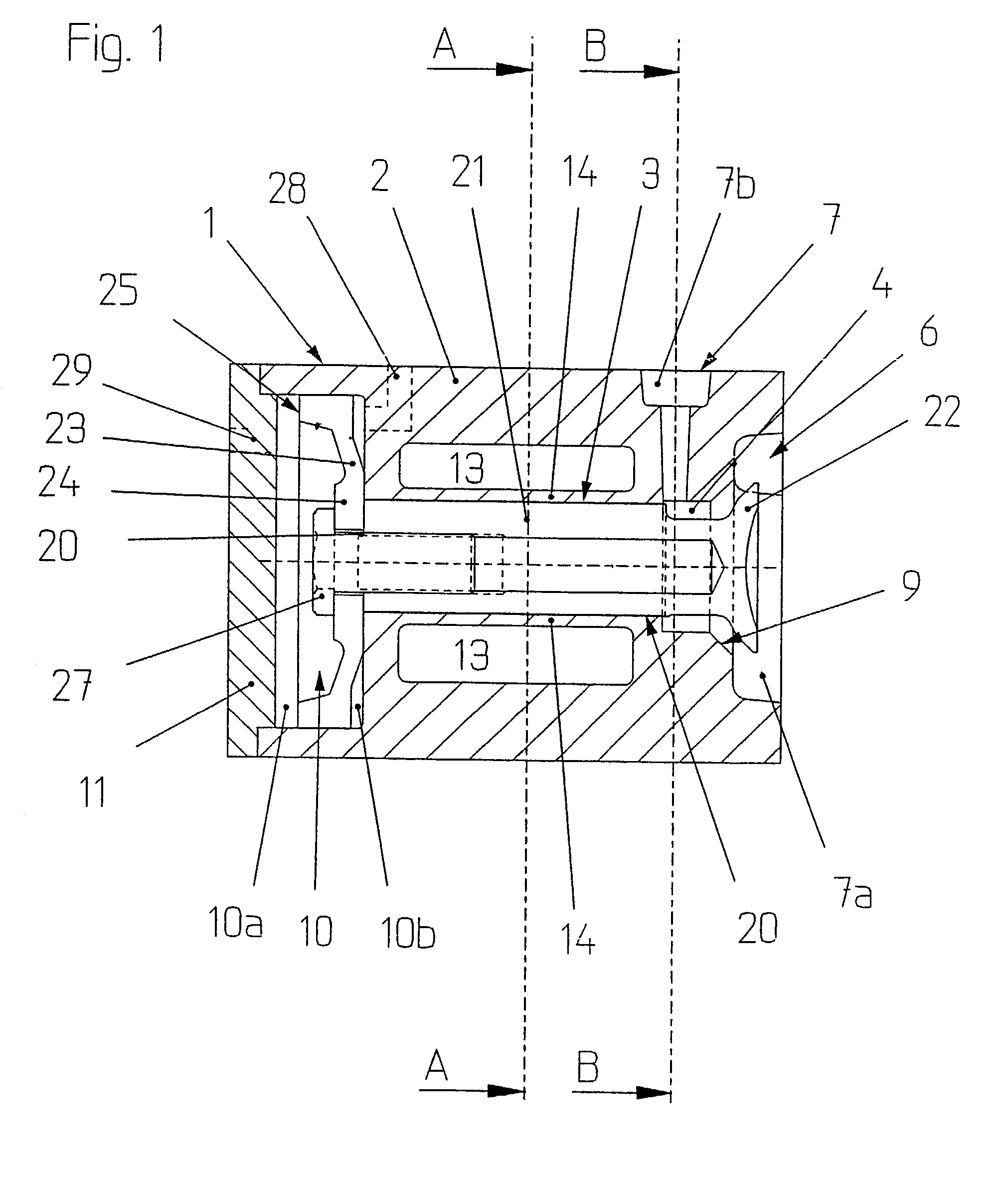 Venting valve assembly for castings moulds