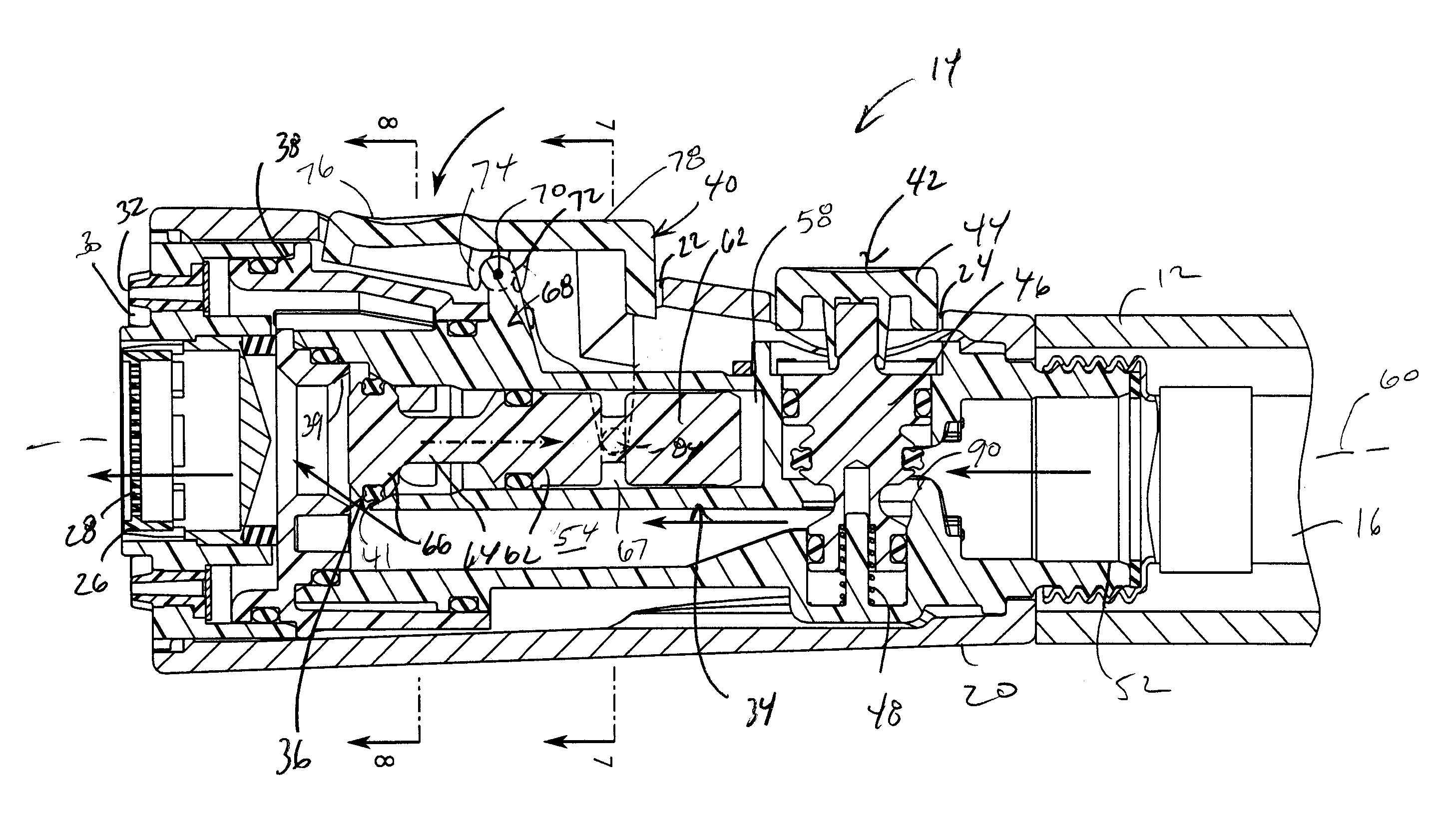 Faucet Spray Control Assembly