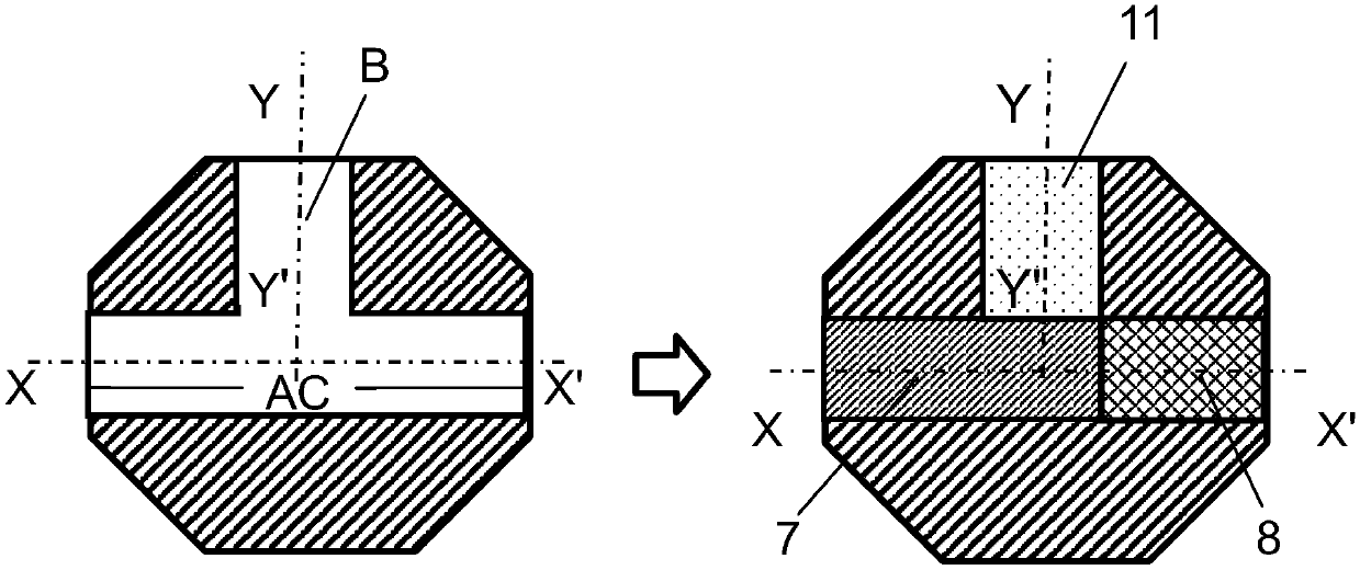 A continuous processing device and processing method for ultrafine-grained metal profiles