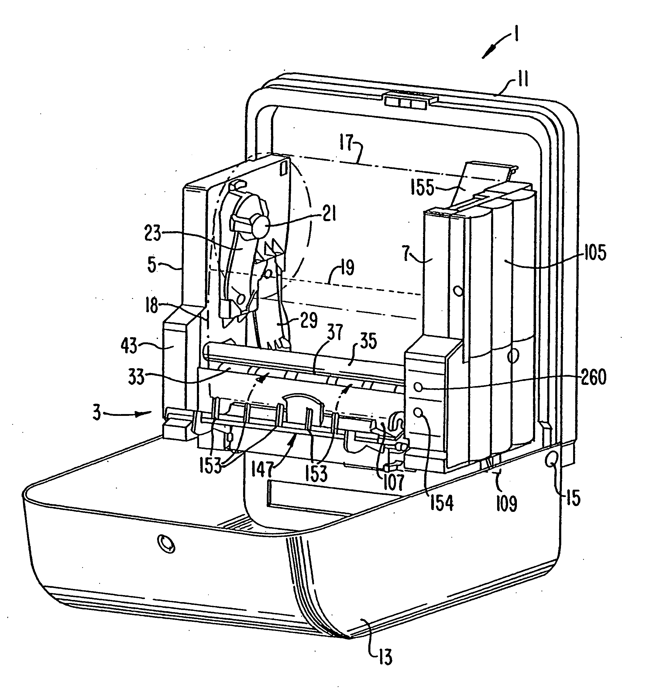 Apparatus and methods usable in connection with dispensing flexible sheet material from a roll