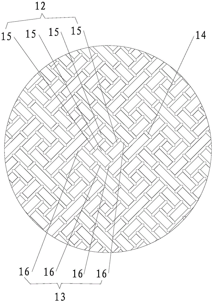 Lattice screen and processing process thereof