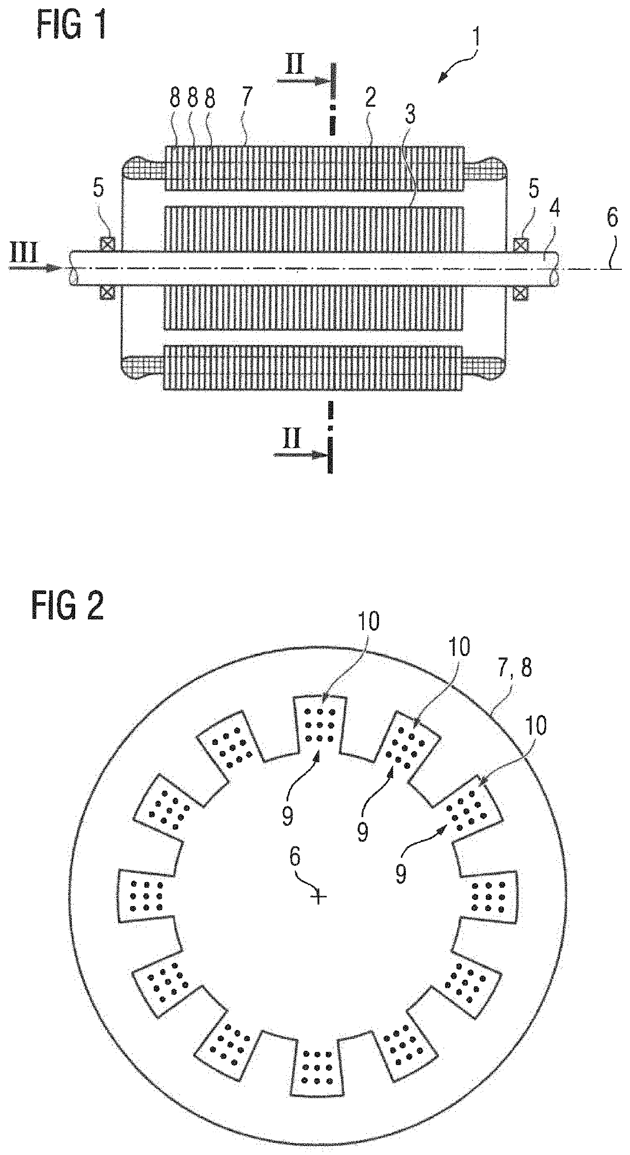 Insulation of winding ends of a stator winding