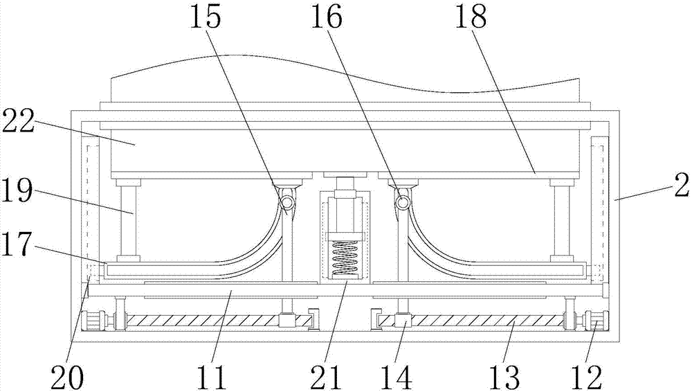 Iron faucet surface rust removing device