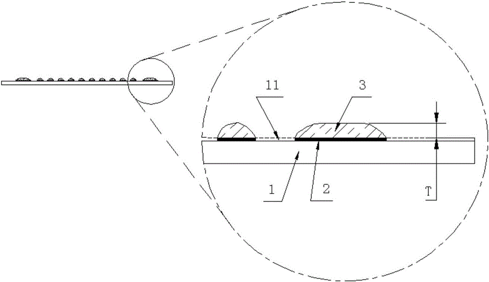 Bottom gap welding method for LCCC apparatus