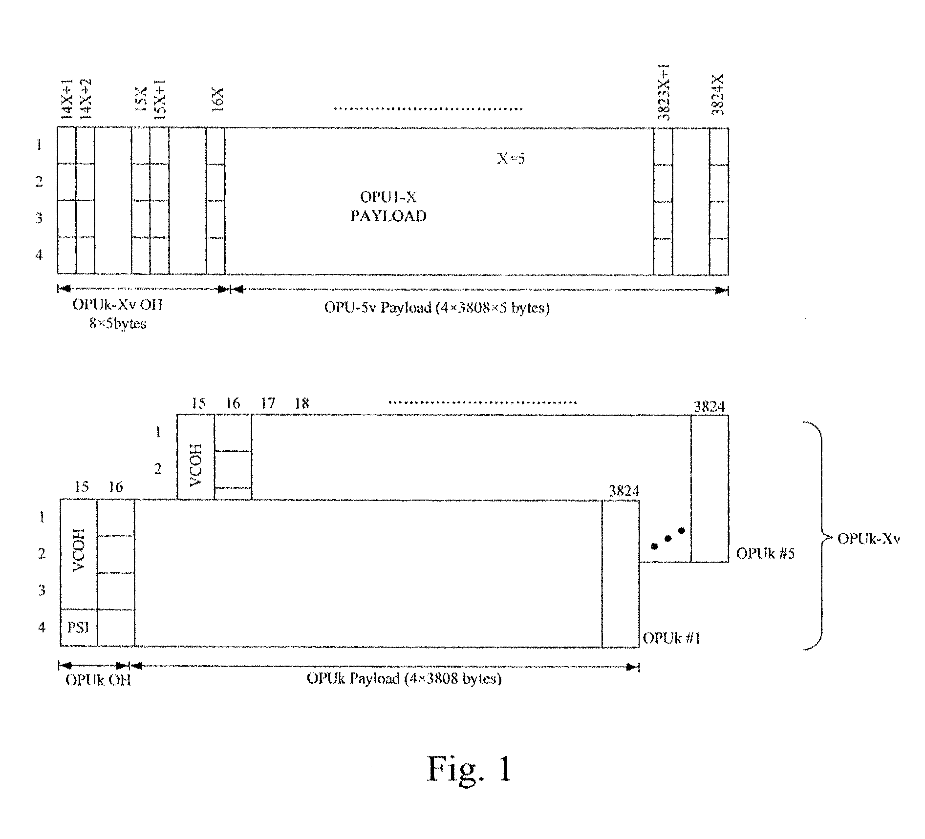 Method and apparatus for transporting local area network signals in optical transport network