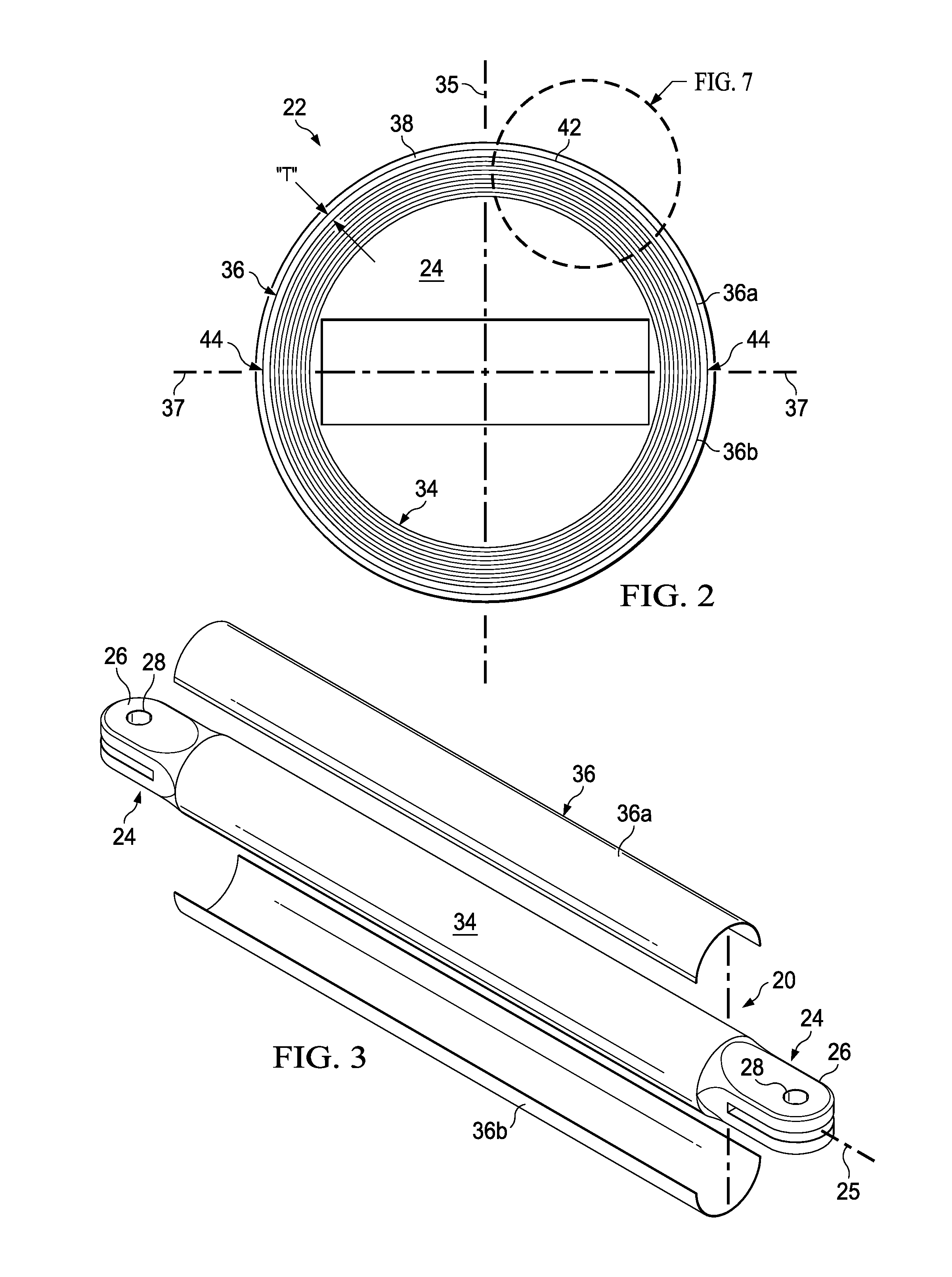 Composite Columnar Structure Having Co-Bonded Reinforcement and Fabrication Method