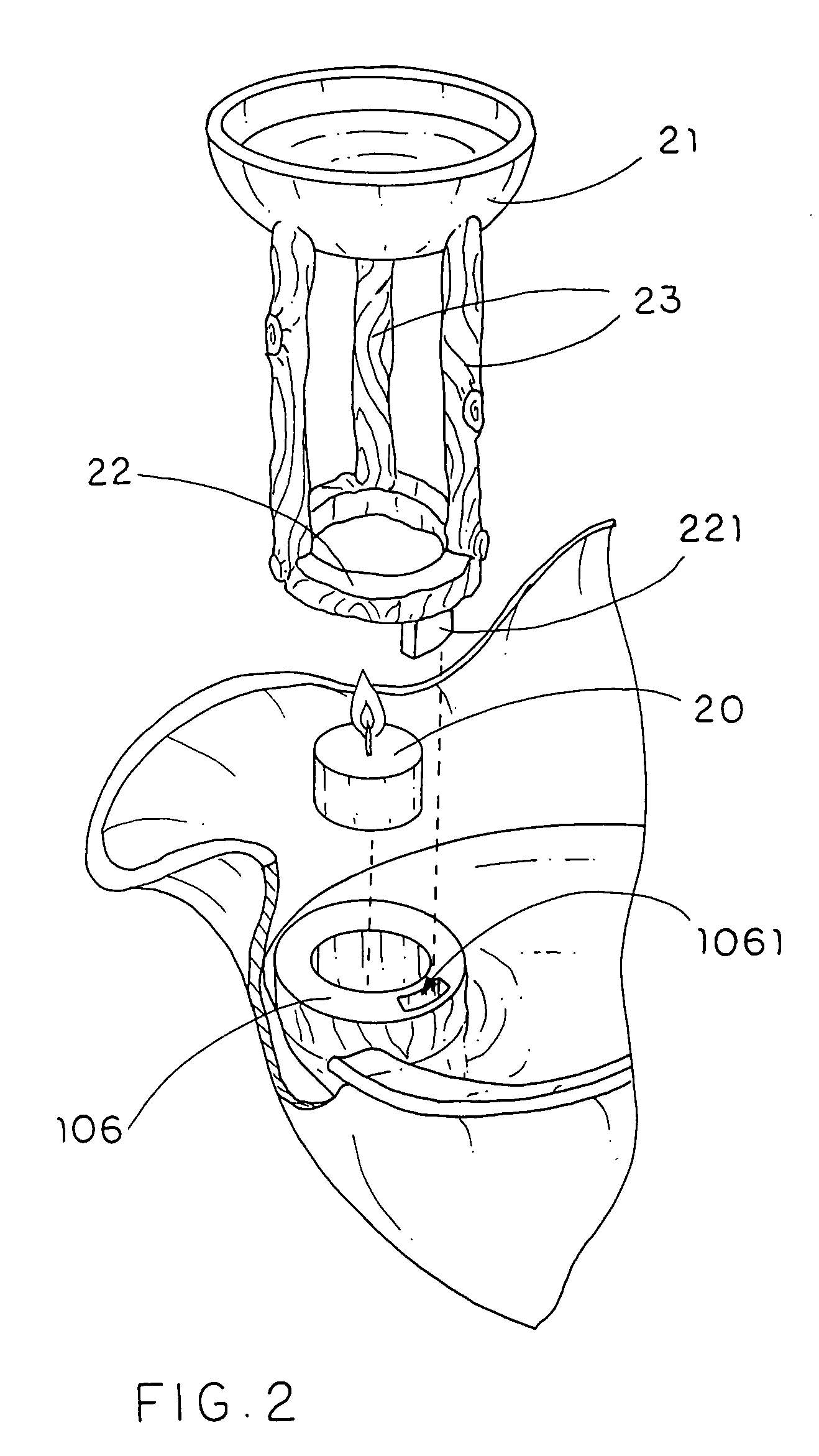 Aroma therapy for fountain