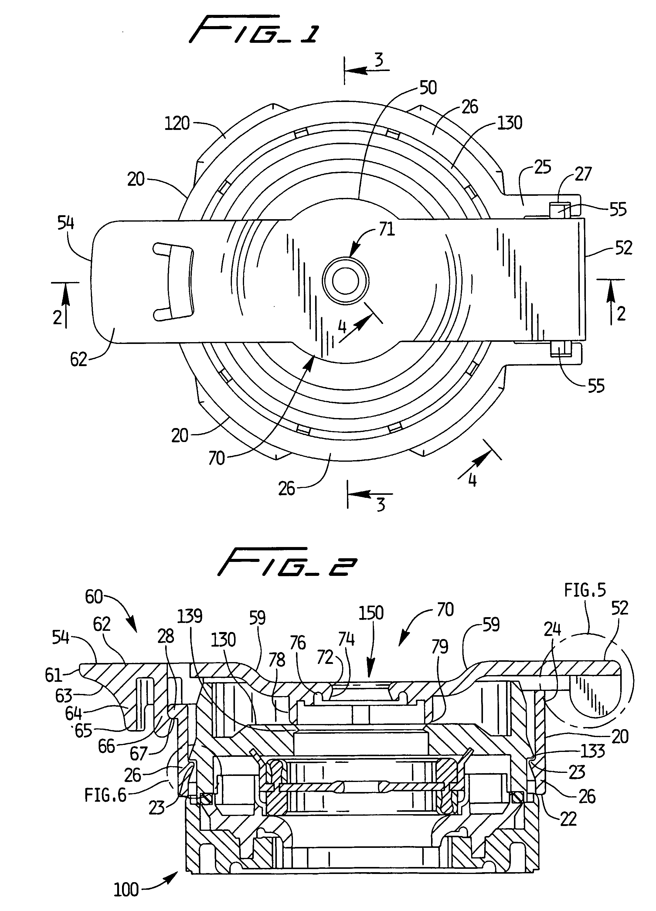 Adaptor cap trocar assembly