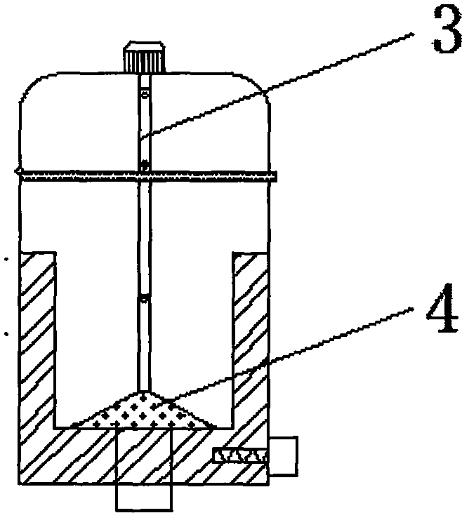 Portable cutting device used for partition plate processing