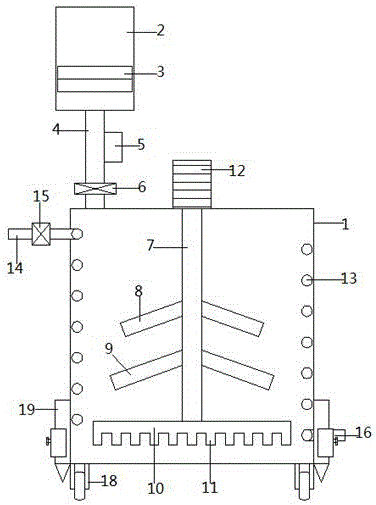 Effective-stirring high-performance reactor