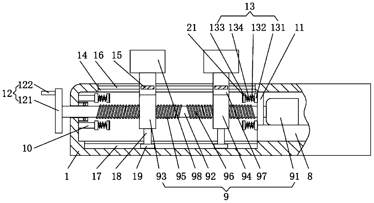 Intelligent production cutting device with automatic clamping