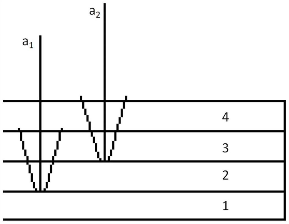 Foam die cutting piece manufacturing method capable of preventing handle film from adhering to material belt