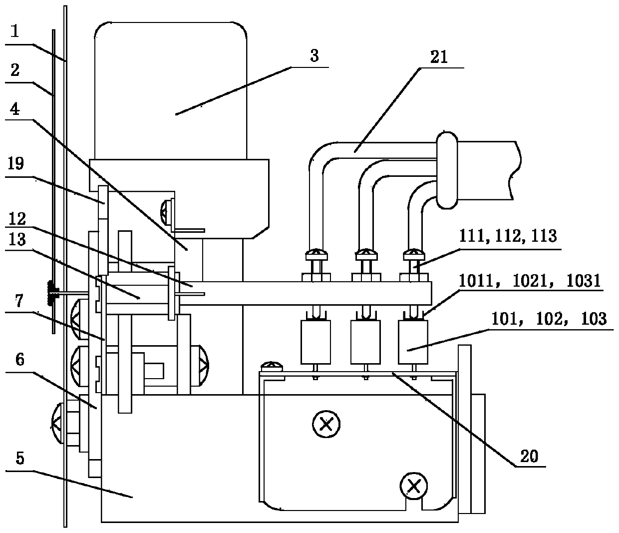 Thin sulfur hexafluoride gas density relay