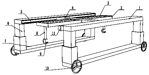 Lifting mechanism for PC assembly type concrete part