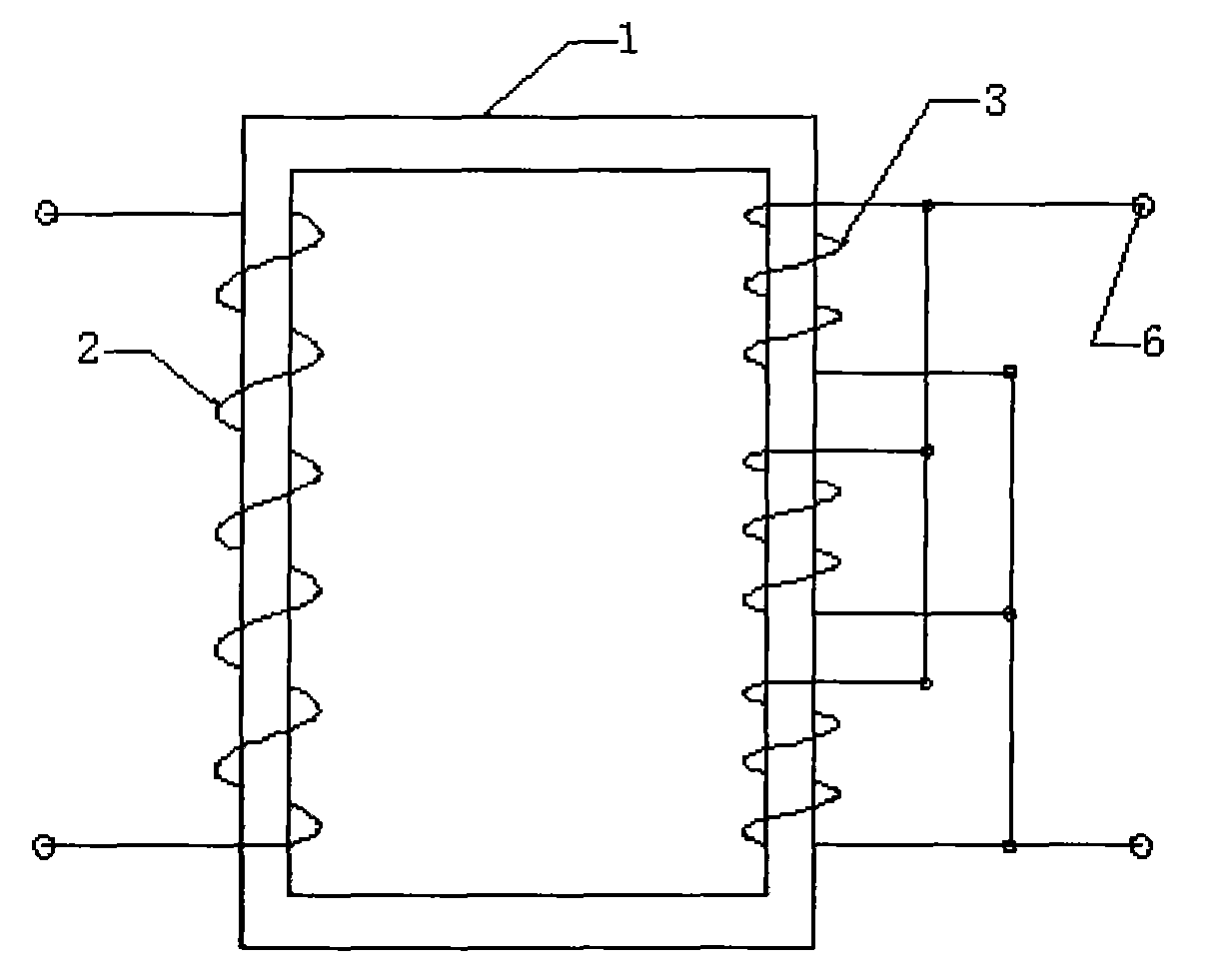 Energy-saving transformer