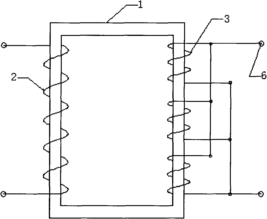 Energy-saving transformer