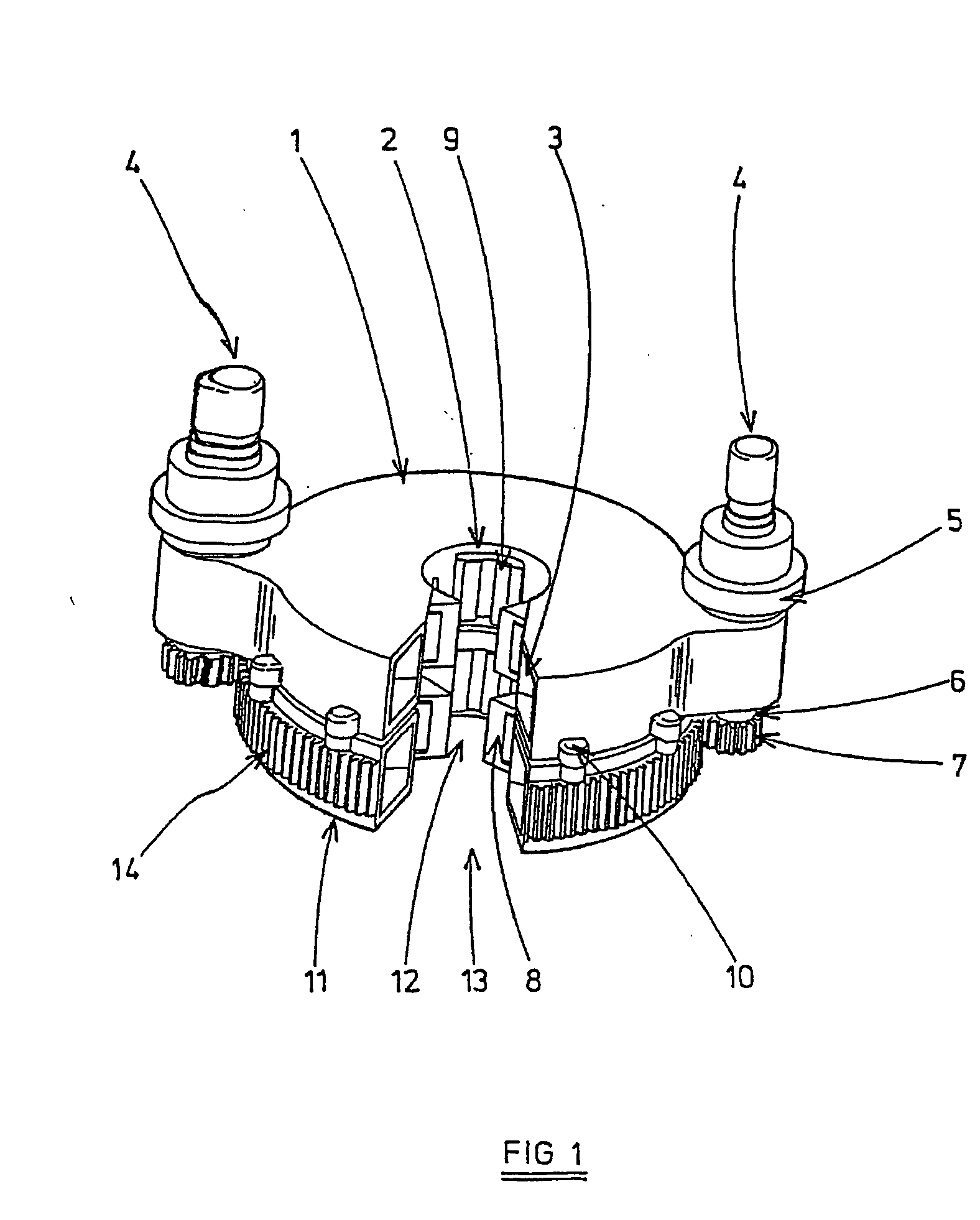 Adapter frame for a power frame