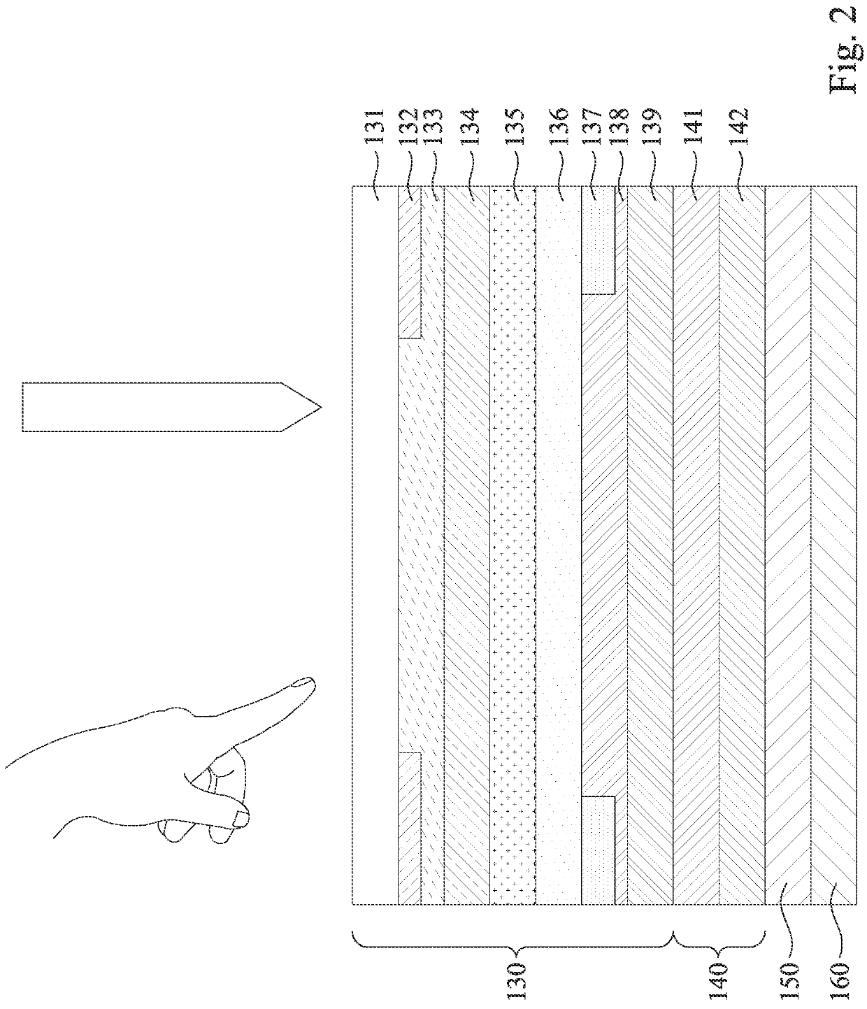 Electronic device and touch detection method